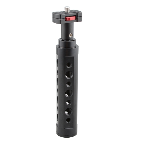 CAMVATE Cheese Handle Grip Micro Rod Mount Stabilizer with 1/4" & 3/8" Thread for Light Monitor