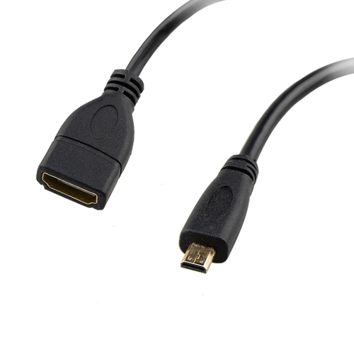 CAMVATE Micro HDMI to HDMI Male to Female Converter Adapter (6")