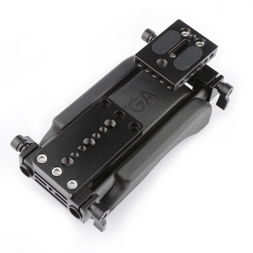 Shoulder Support Pad with Camera Baseplate & Battery Plate Mount for DSLR Rig