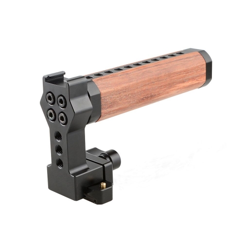 CAMVATE QR Wooden Top Handle With NATO Rail And Cold Shoe