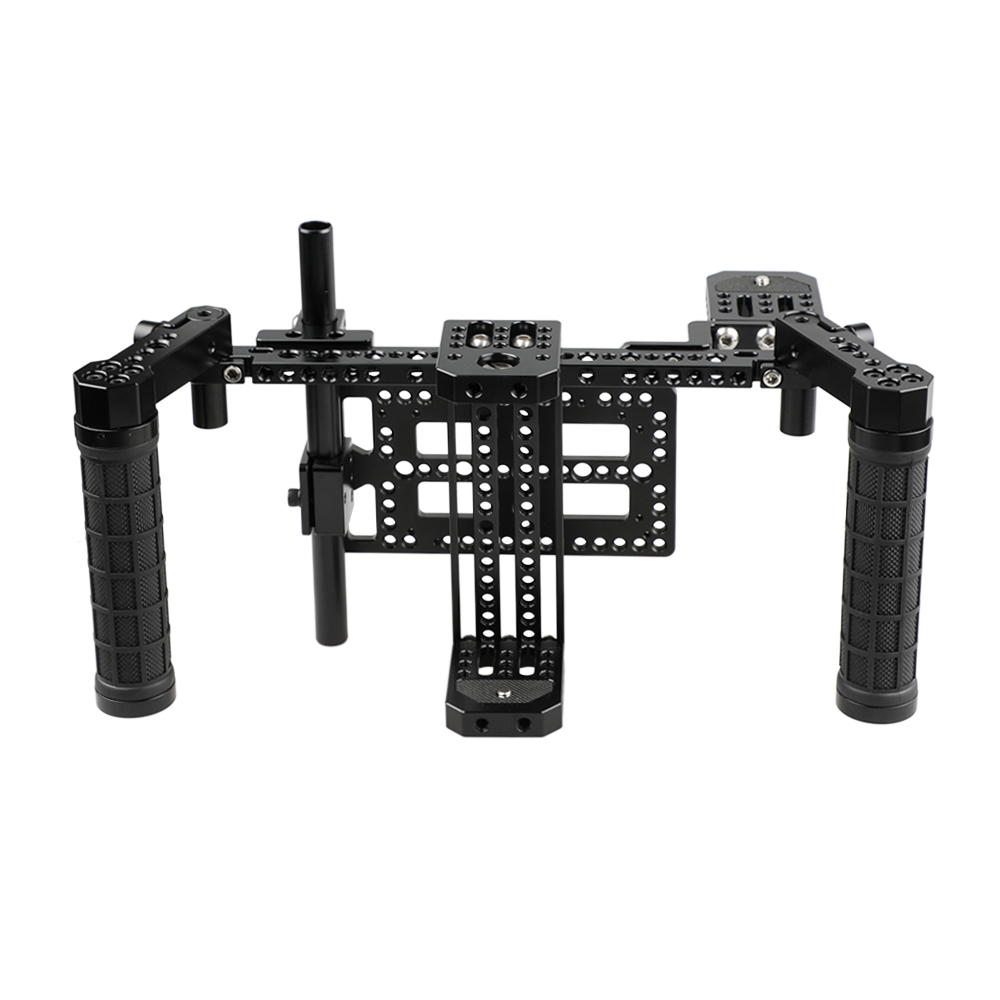 CAMVATE Directors Monitor Cage with Wireless Receivers and Multi-function Plate 