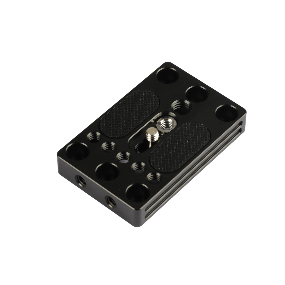 Battery Mounting Plate 1/4-20 and 3/8-16 Threaded Holes for or DSLR Cameras Accessory Gugxiom Camera Battery Plate 