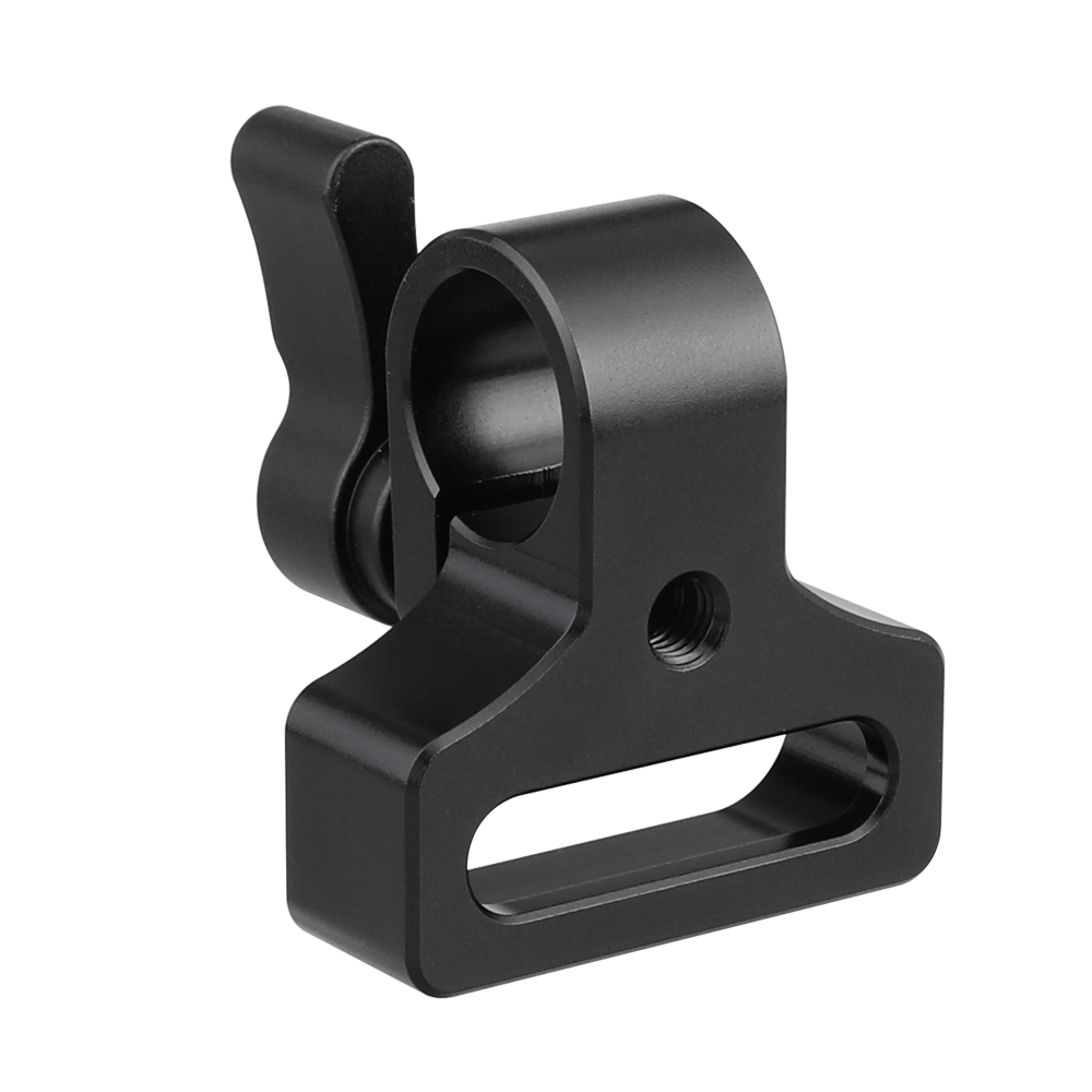 CAMVATE Camera Hot Shoe Mount Articulated with 15mm Rod Clamp Have 1/4-20 Screw Hole to Attach DIY Accessories 