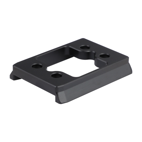 CAMVATE Manfrotto Style Quick Release Base Plate Adapter With 1/4" Mounting Points For DSLR Camera Cage Rig