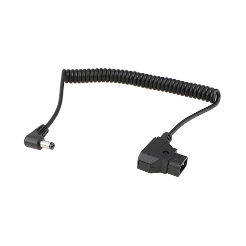 CAMVATE D-Tap To DC 2.1mm Barrel Coiled Cable For Atomos Monitor