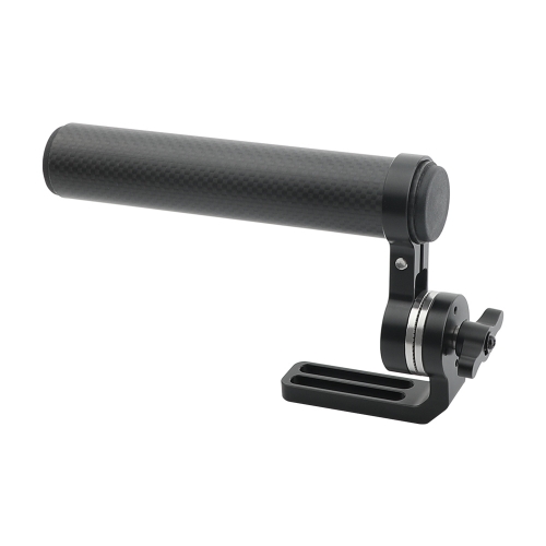 CAMVATE Top Handle Grip (Carbon Fiber Construction) With Adjustable ARRI Rosette Mount Handle Seat For DSLR Camera Cage Kit