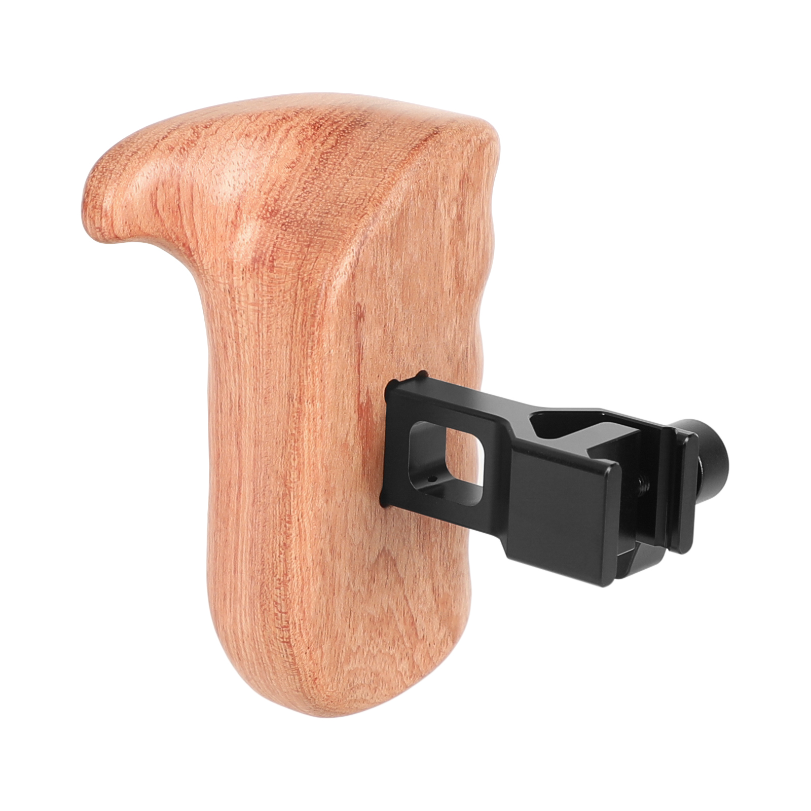 CAMVATE Wooden Handgrip for DSLR Camera Cage Bubinga,Left Hand 