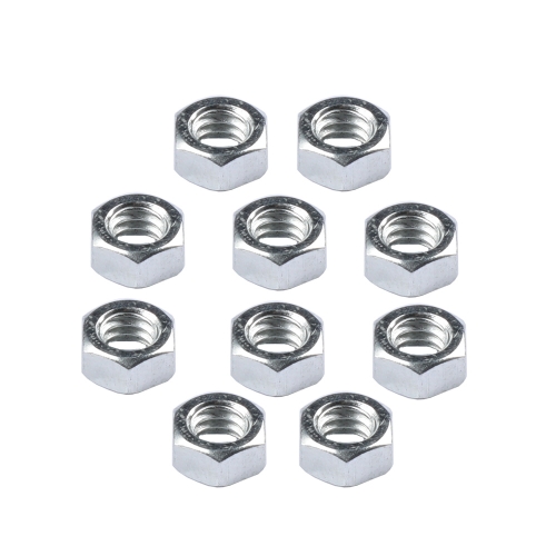 CAMVATE Hexagonal Lock Nuts Screw Adapter With 1/4" Female Thread For Connecting Screwed Rod Bars (10 PCS)