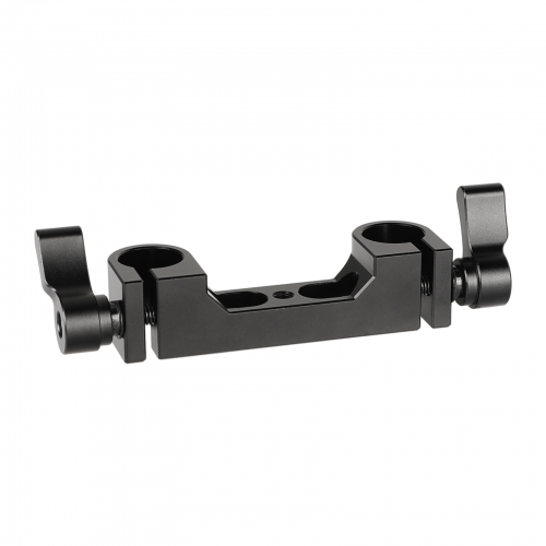 CAMVATE 15mm Railblock Rod Clamp With Central Unthreaded Mounting Points For DSLR Camera Rail Rod Supporting System