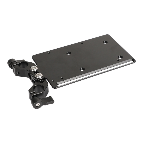 CAMVATE Simple Lightweight Back Plate With 15mm Dual-port Railblock For V Lock Power Splitter Mount