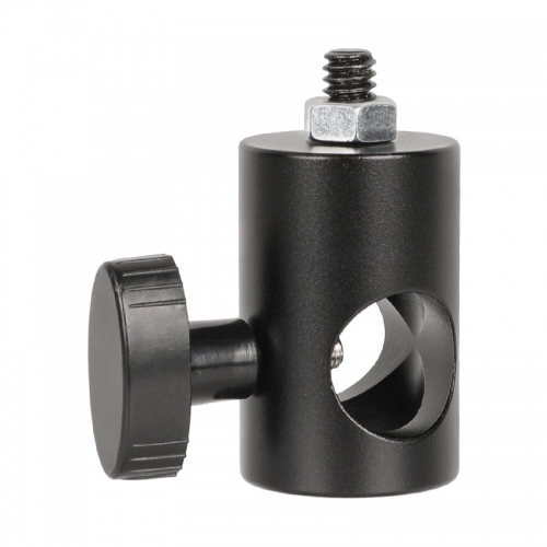 CAMVATE 16mm Light Stand Head Mount With 1/4"-20 Thread Screw Adapter