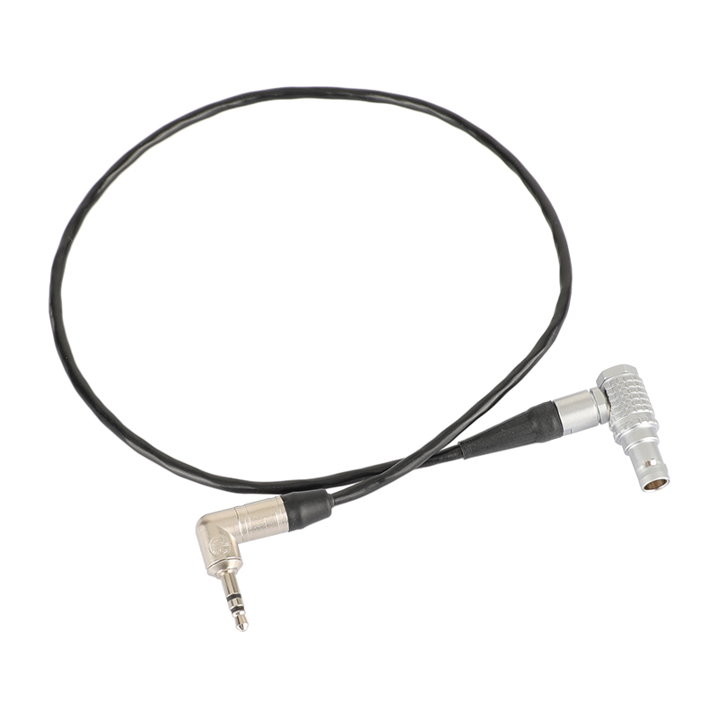 SZRMCC Time Code Input Cable for Red Epic Scarlet DSMC2 Camera Right Angle 00B 4 Pin Male to BNC Male 