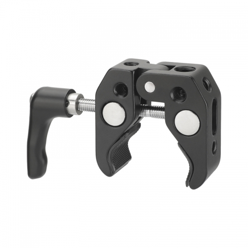 CAMVATE Universal Super Crab Gripper Clamp With Strengthened Screw Knob And 1/4"-20 Mounting Points