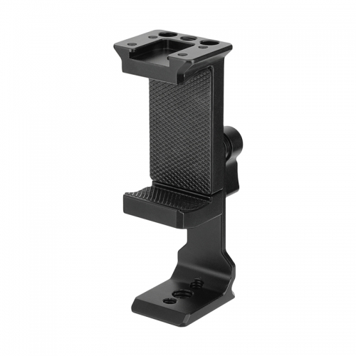 CAMVATE ARCA Style Smartphone Clip Holder (Clamping Range 58 ~ 82mm) With Shoe Mount & 1/4" 3/8" Mounting Points