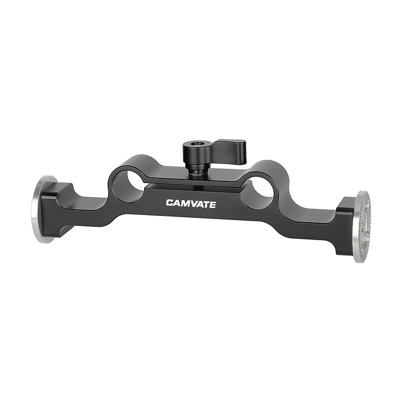 CAMVATE 15mm & 19mm Rod Clamp Mit Lederhandgriff - Schultermontage-Zubehör Für Kamera-Rigs
