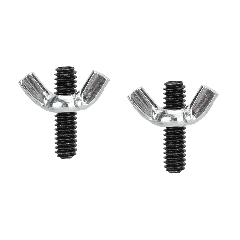M6*25mm Thumb Wing Butterfly Screws Bolts Carbon Steel Zinc Plated 