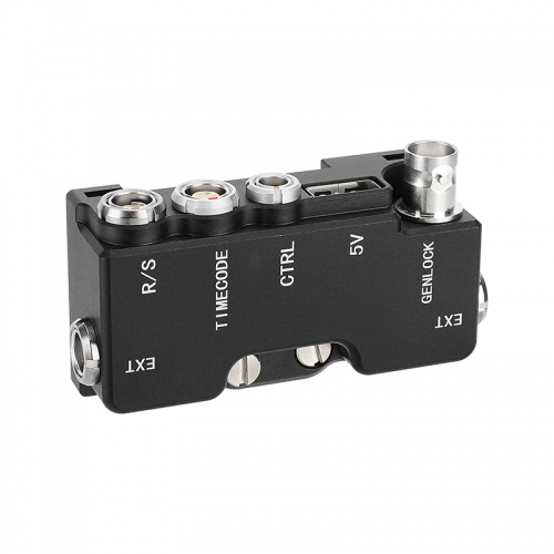 CAMVATE B-Box For RED KOMODO EXT9-pin Splitter-R/S (3pin) Time Code (0B 5pin) CTRL (00B 4pin) 5V (USB) Genlock (BNC)