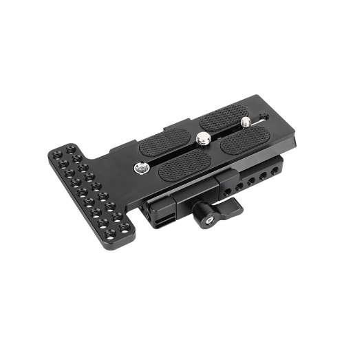 CAMVATE Manfrotto-Type Slide-in Quick Release Camera Plate With Clamp Base