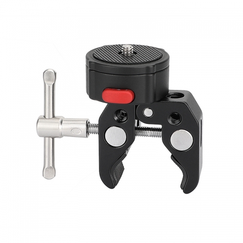 CAMVATE Super Crab Clamp With QR 1/4" Bolt-on Mount
