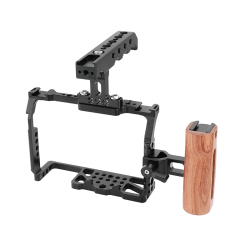 CAMVATE Full Camera Cage with Handles for Panasonic GH6