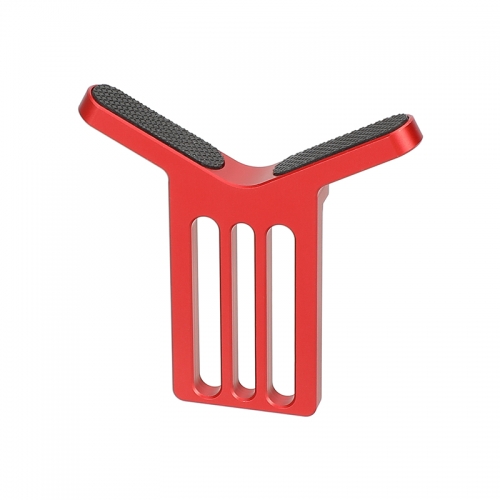 CAMVATE Y-Shaped Lens Support Bracket (Red)