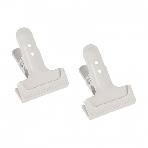 CAMVATE 2" Spring Clip Clamp (White, 2-Pack)