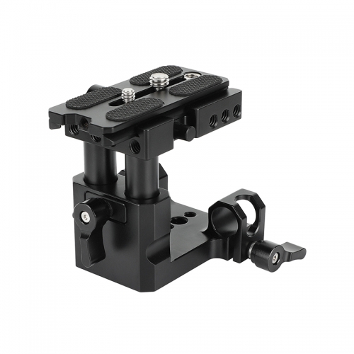 CAMVATE Quick Release ARCA-Type Baseplate with 15mm LWS Rod Mount